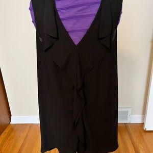 Bcbg open back light mini or tunic